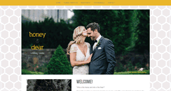 Desktop Screenshot of honeyanddear.com